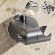 Shower head holder 360° adjustable, Simples Market stainless steel wall mount with suction cup
