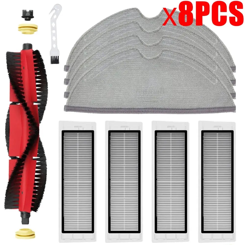 Xiaomi Roborock S5 Max S6 S6 MaxV Vacuum Cleaner Replacement Kit Roller Brush HEPA Filter Mop Cloth Spare Parts