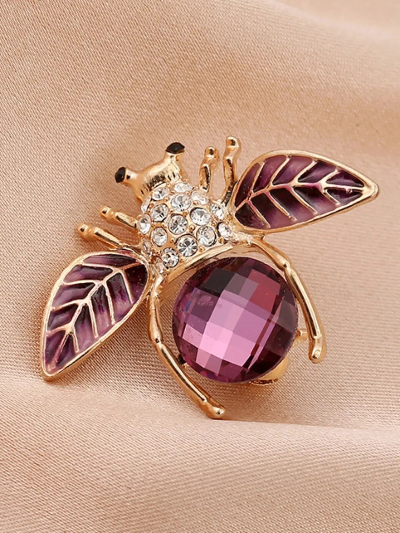 Personalized Imitation Pearl Bee Brooch Pin For Women Jewelry Ideal For Outdoor Dating Party Festival Gifts
