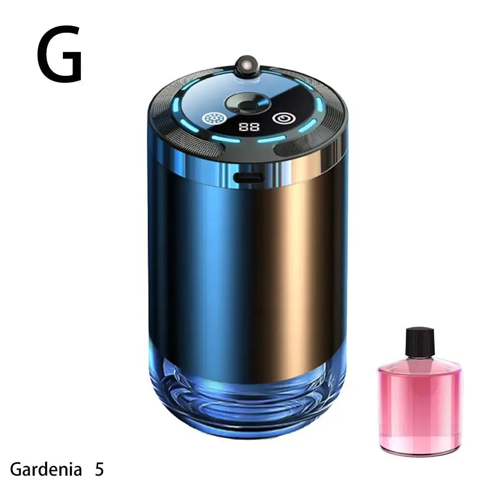 Car Electric Air Diffuser Humidifier For Car Vent Aromatherapy Odor Eliminator Mist For Fresh Interior