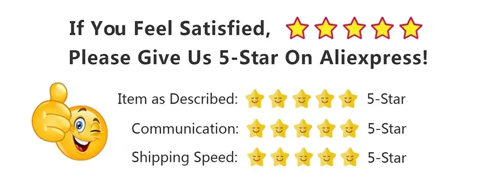 Outdoors Gilet Men Heated Vest banner prompting 5-Star ratings with a thumbs-up and star icons