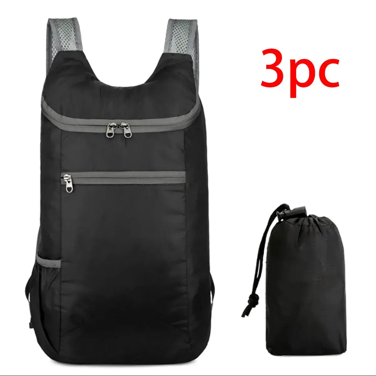 VoyagePro Weekend Travel Bag Foldable Waterproof Tear Resistant Backpack With Large Capacity