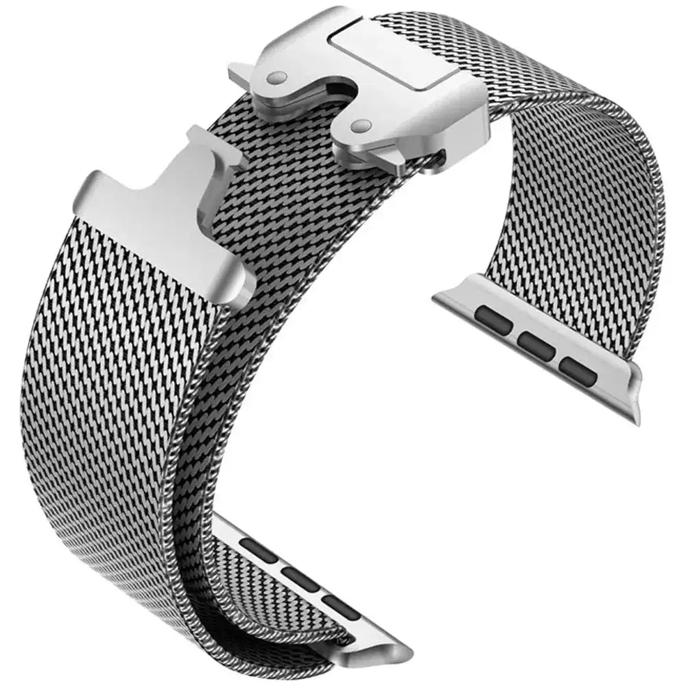 Titanium Milanese Loop For Apple watch Ultra 2 49mm 46mm 42mm 41mm 45mm 44mm 38-40mm Series 10 9 8 7 6 5 4 SE Straps Accessories
