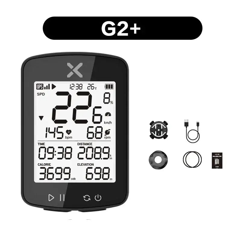 XOSS G2 GPS Cycling Computer With Wireless Speedometer Bluetooth Tracker Waterproof For Road And MTB Bikes Odometer
