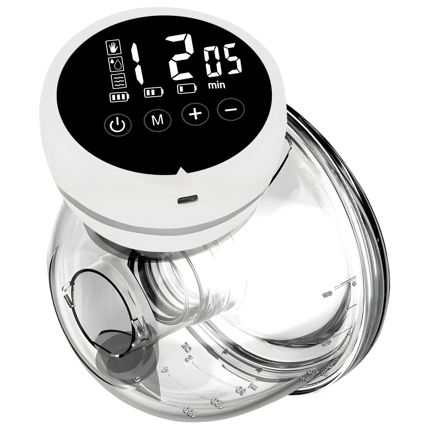 Wearable Electric Breast Pump Painless Double Sided Fully Automatic Hands Free Breast Collector For Breastfeeding
