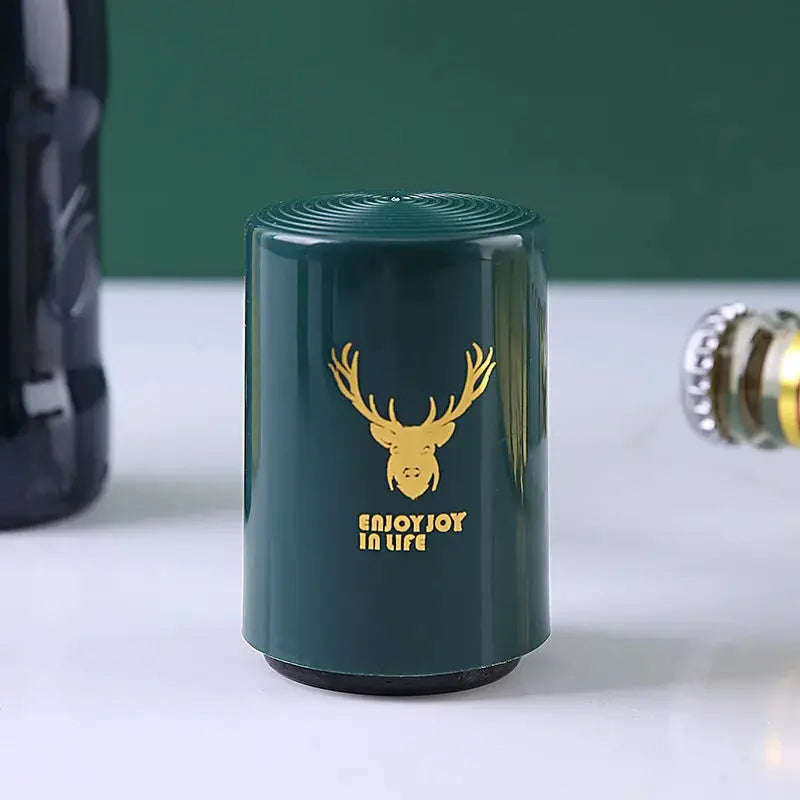 Magnetic Automatic Beer Bottle Opener Stainless Steel One Hand Operation Portable Bar Gadget For Quick Bottle Opening