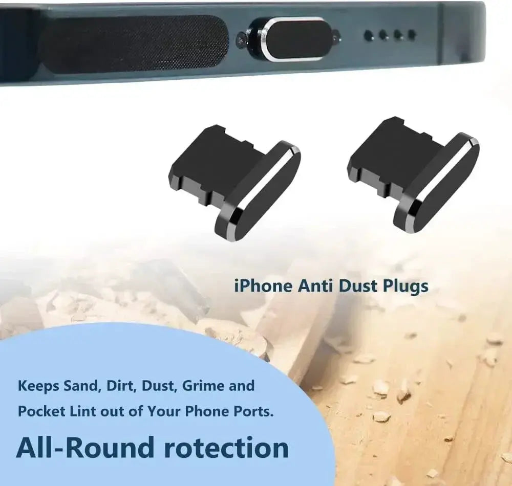 Mobile Phone Charging Port Cleaning Kit With Dust Plug For iPhone 16 15 14 Earphones Brush Samsung Xiaomi