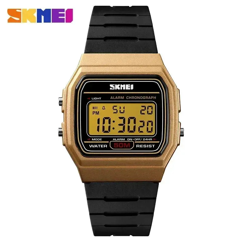 SKMEI 1412 Digital Womens Wristwatch Waterproof With Date And Week Display For Everyday Wear