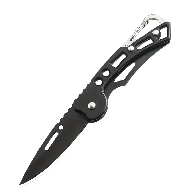 Folding Fruit Knife Stainless Steel Pocket Knife With Non Slip Handle For Kitchen And Fruit And Meat Slicing