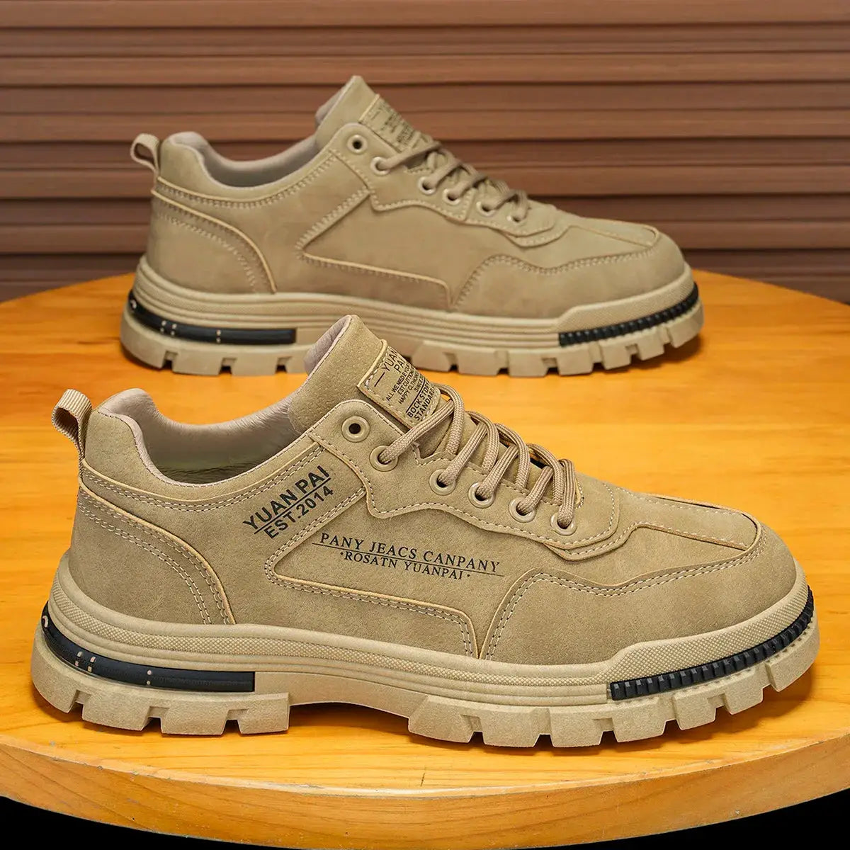 Mens Casual Sports Shoes for Outdoor Hiking Comfort and Trendy Street Fashion Footwear