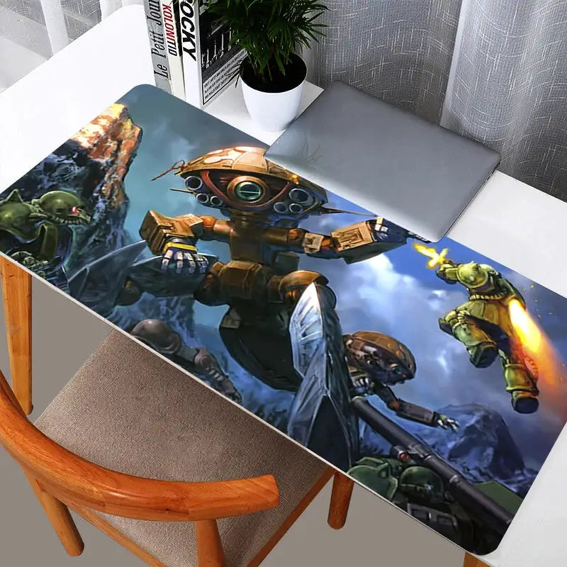 XL Gundam Zaku II Mouse Pad 800x300 XXL Speed Desk Mat For ESports PC Keyboard Pro