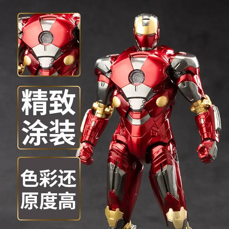 ZD Original Iron Man MK31 MK32 Piston Romeo MK10 MK19 Tiger One Tenth Scale Armor Marvel Legends Avengers Action Figure Toy