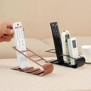 4 Compartment Remote Control Organizer Desktop Storage Rack Plastic Holder Multi Purpose Desk Organizer