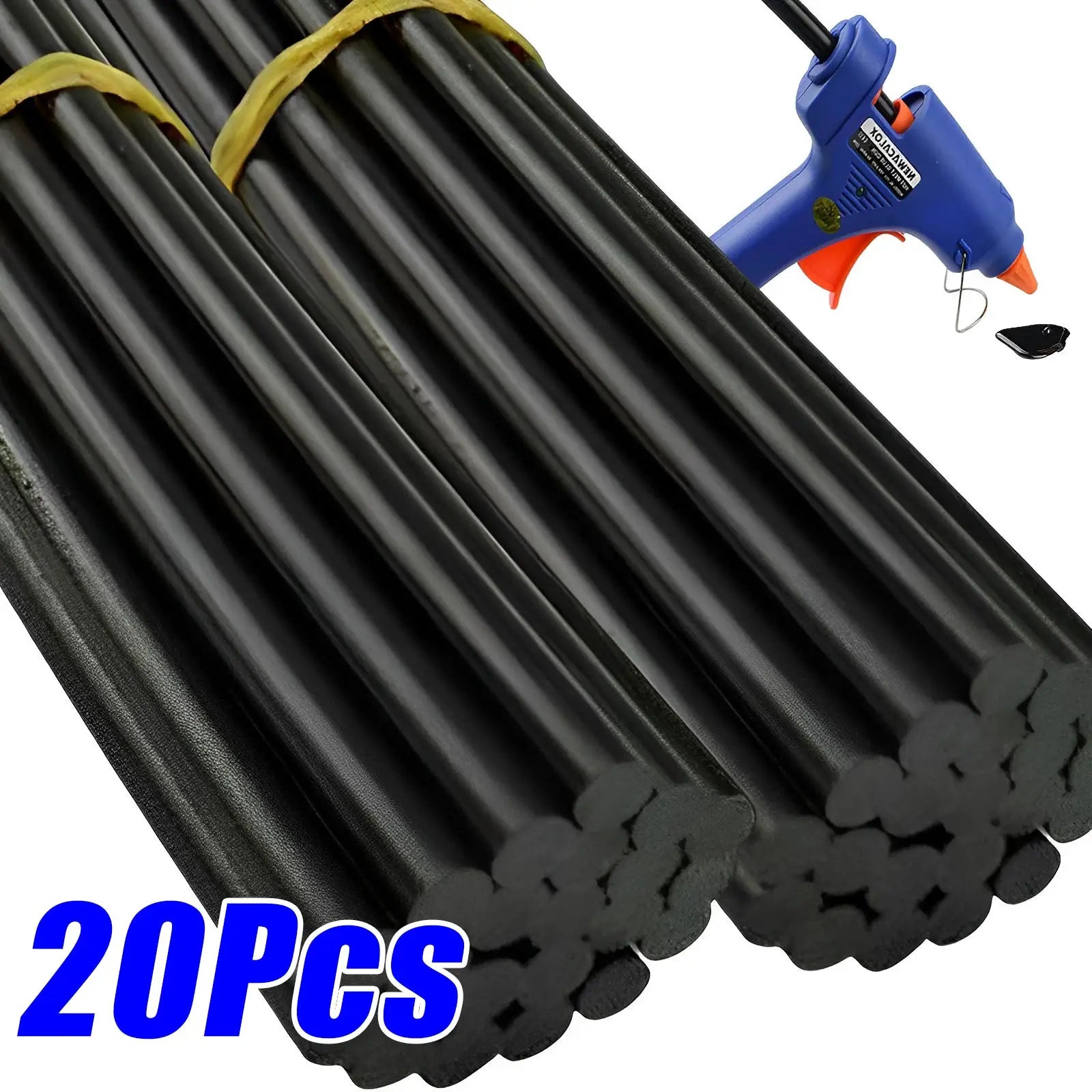 20Pcs Car Dent Repair Glue Sticks Set For Paintless Dent Repair With Strong Adhesion Hot Melt Strips For Auto Bodywork