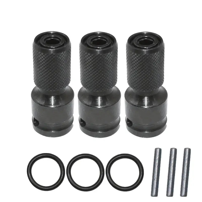 Half Inch Square Drive To Quarter Inch Hex Ratchet Sleeve Adapter For Impact Wrench Quick Release Tool