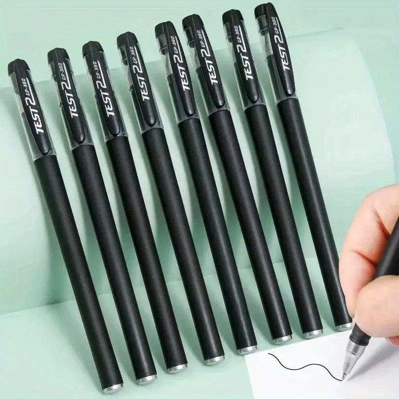 5/10/20 Pack Quick Dry Gel Pens 0.5mm Fine Tip Black Ink For Office And School Use
