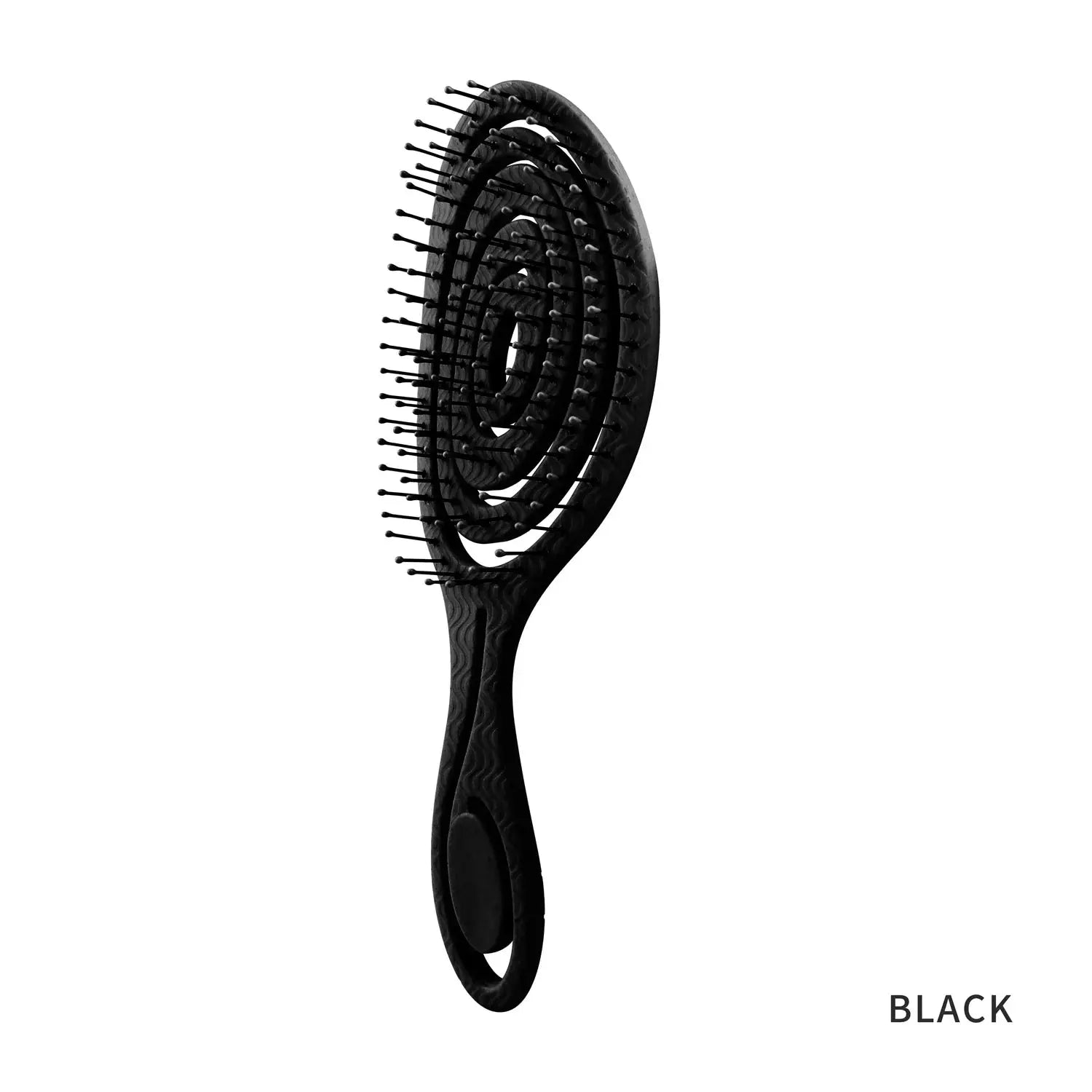 Hair Massage Comb Nylon Bristle Hairbrush For Detangling Curly Hair And Professional Salon Use