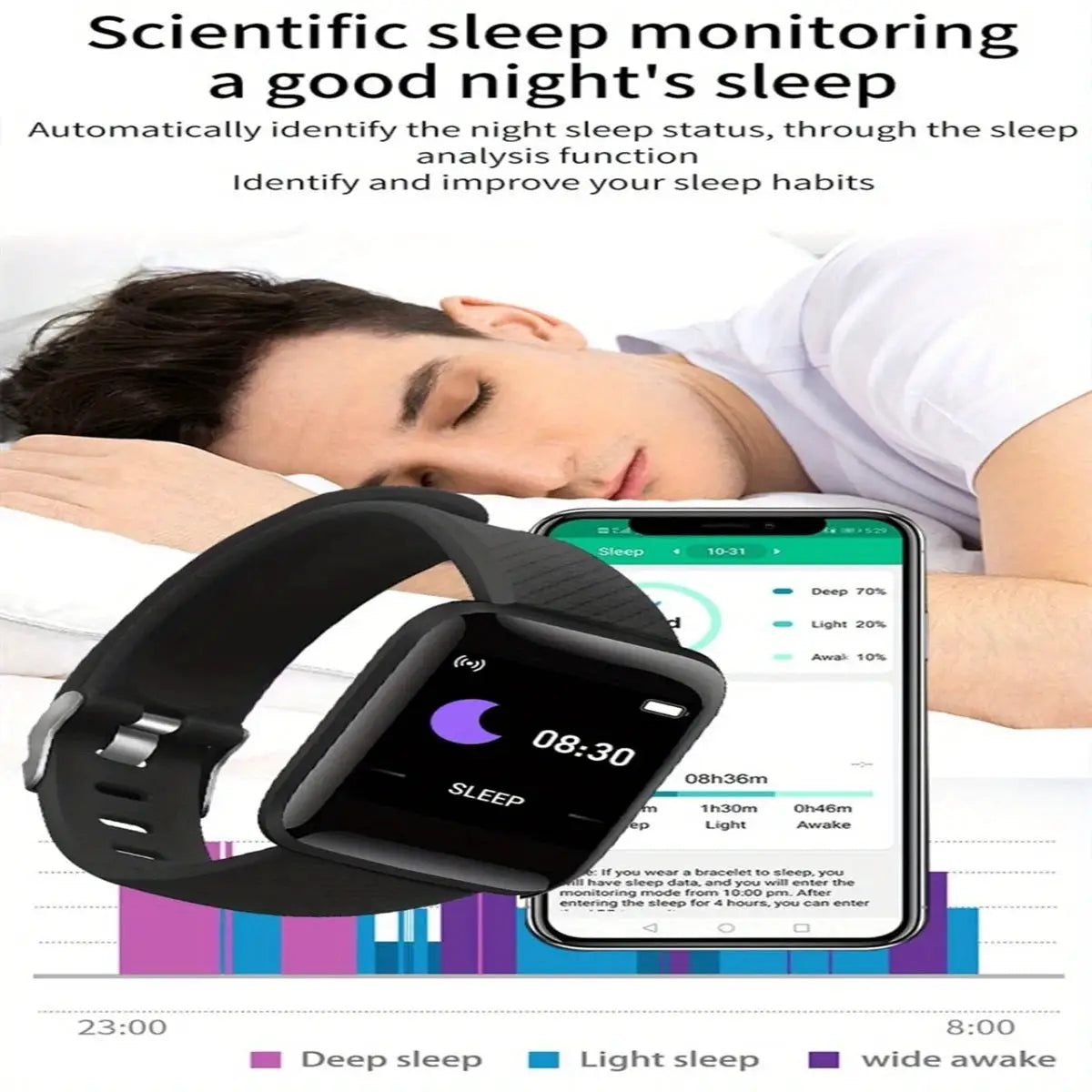 Smartwatch Men Women Wristwatches Smart Watch Message Fitness Monitor Bracelet Birthday Gift Electronic Clock For Android IOS