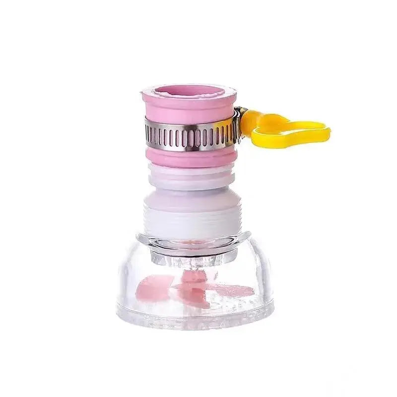 Anti Splash Kitchen Faucet With 360 Degree Rotating Hose Universal Water Faucet For Multifunction Wash Basin