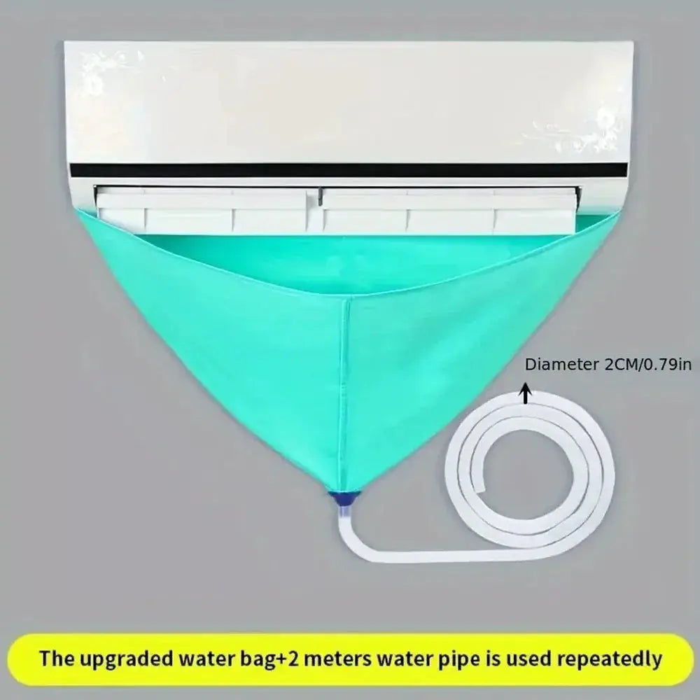 1-10Pcs Air Conditioner Cleaning Bag Kit Waterproof Drain Hose For Washing And Conditioning Aircon Cleaner