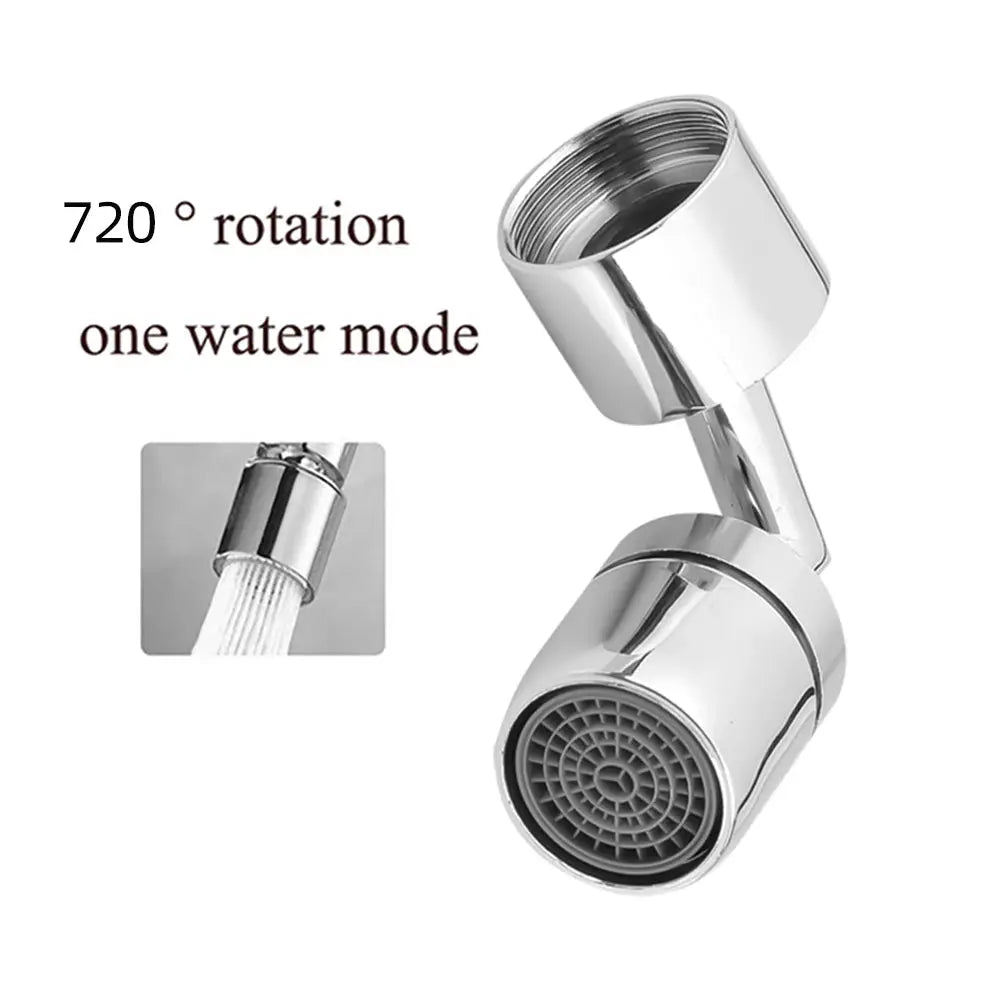 Simples Market 720° rotatable faucet aerator spray head in chrome finish for water saving