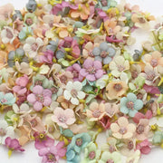 50 Piece Mini Artificial Rose Flower Heads Silk Fake Flowers For Home Decor Wedding Decoration Craft Wreaths Gifts