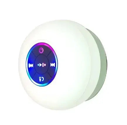 Waterproof Bluetooth Speaker Mini Subwoofer With Suction Cup Mic Handsfree Calling For Bathroom Pool Beach