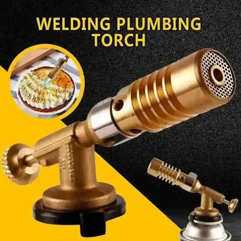 Gas Burner Welding Torch Portable Blowtorch Copper And Brass High Temperature For Brazing And Soldering