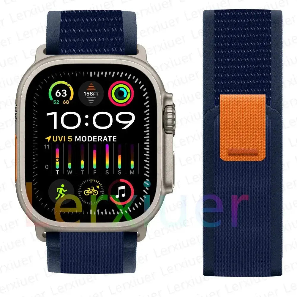 trail loop For apple watch ultra 3 2 Band 49mm 44mm 40mm 45mm 41mm 42mm correa bracelet iWatch series 7 se 8 9 10 11 46mm straps