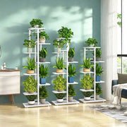 Iron Flower Plant Stand With Four To Six Layers Plant Holder Storage Shelf Pot Rack Organizer For Home Decor