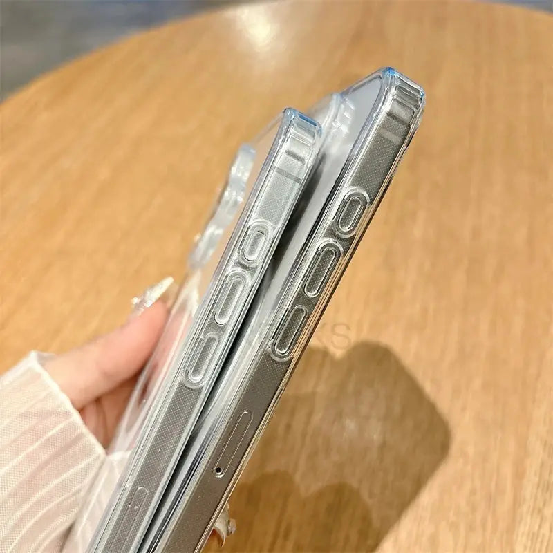 Simples Market MagSafe clear iPhone case 3-pack with transparent design