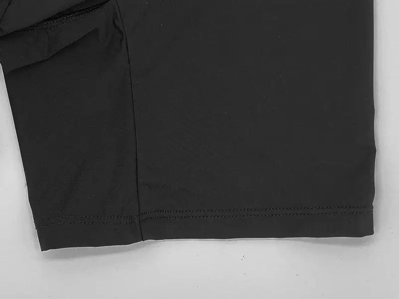 Simples Market men's black body shaper compression shorts with tummy control
