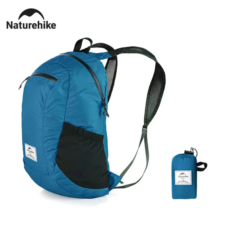 Naturehike 18L Camping Backpack Ultralight Waterproof Nylon Foldable For Outdoor Travel And Hiking