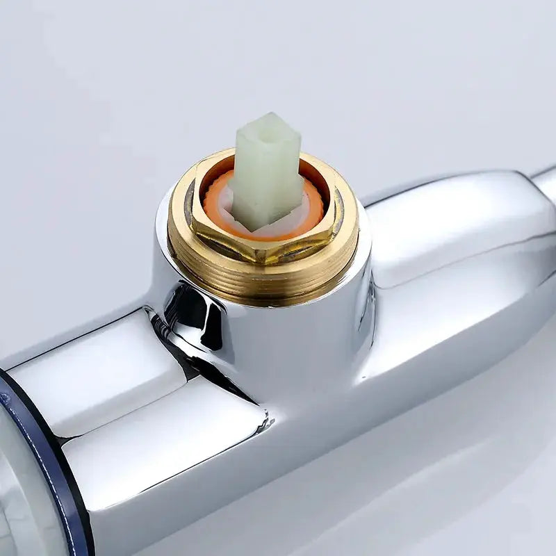Faucet fixing cap cover for 35/40mm spool gland, chrome finish decorative replacement accessory for kitchen basin faucet