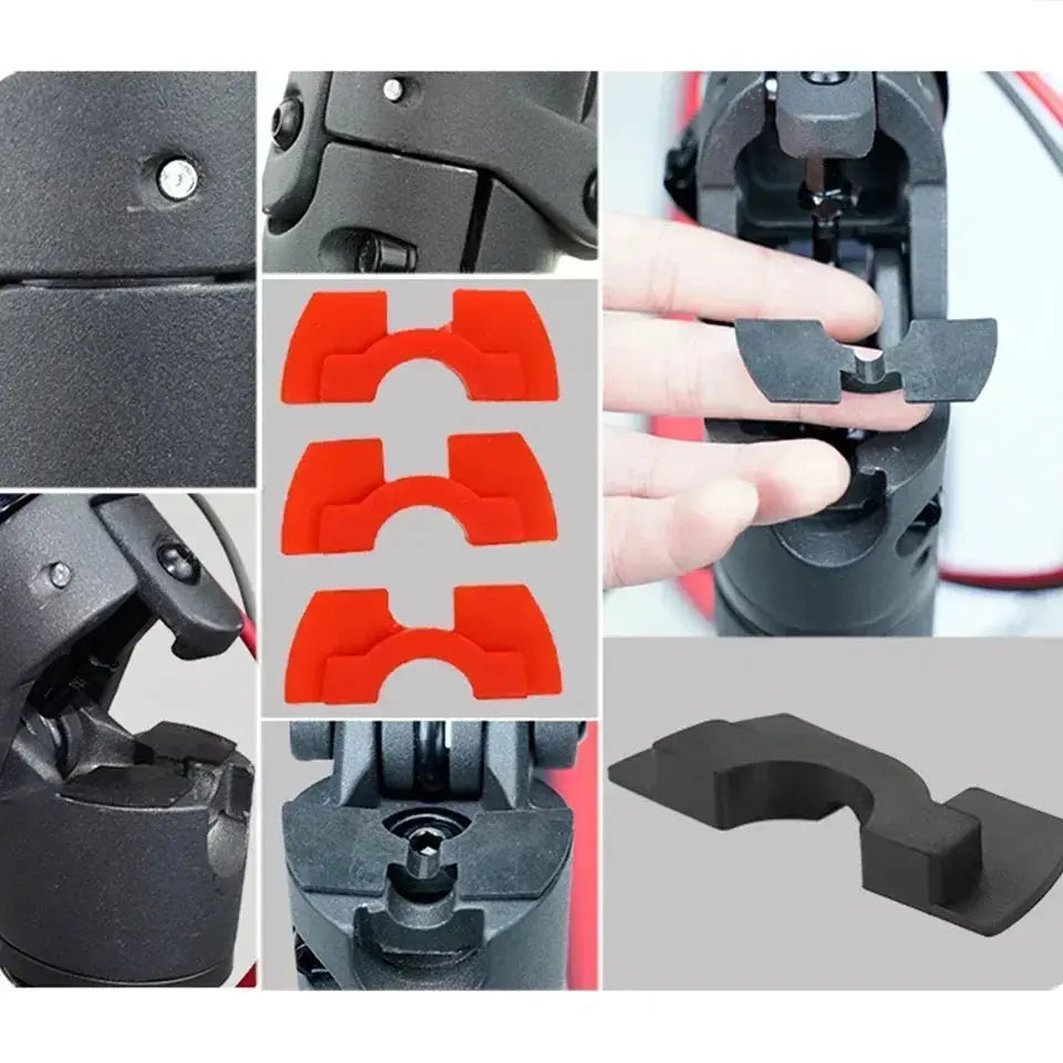 3PCS Front Fork Damping Pad For Electric Scooter M365 Parts Rubber Shake Reducers Xiaomi M365 1S Pro Fold Cushion Accessories