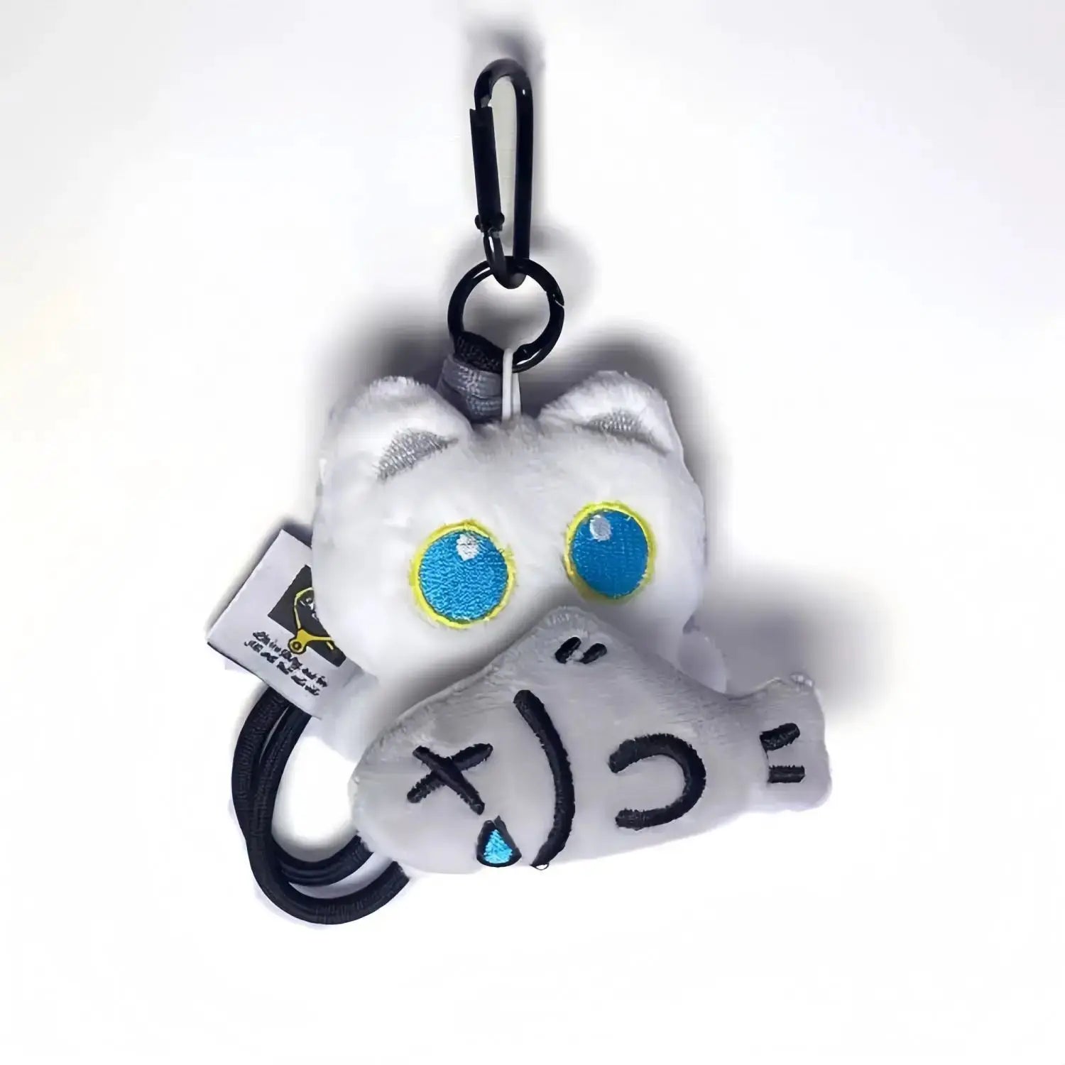 Cute Plush Black Cat Keychain Bag Charm Pendant Kawaii Toy For Women And Couples Gift Accessories