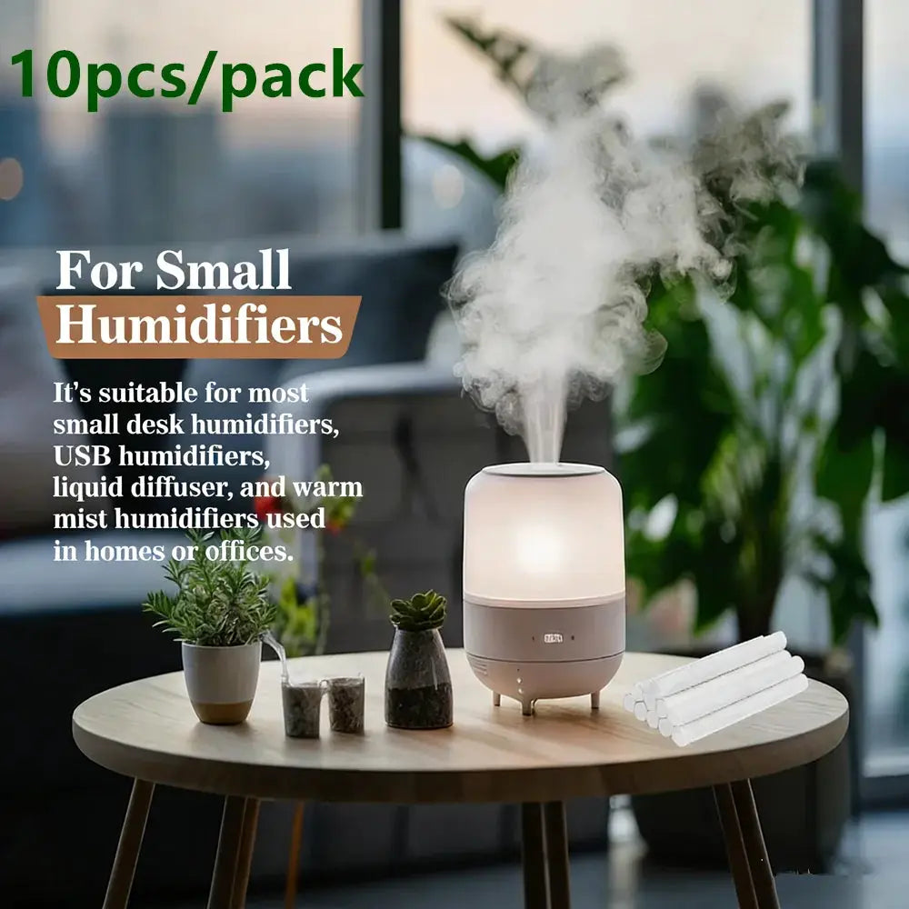 10 Pcs Humidifier Filter Replacement Cotton Sponge Sticks For Home Mini Aroma Diffuser Air Humidifier