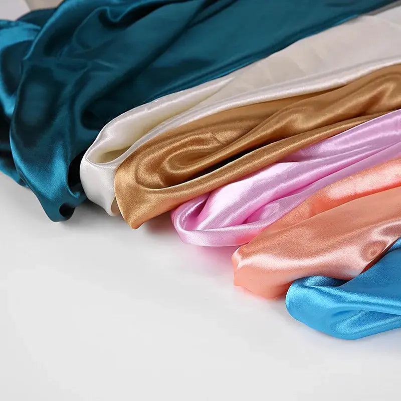 SatinLuxe 90x90 cm Satin Square Hijab Scarf For Everyday Modest Style And Elegant Wrap