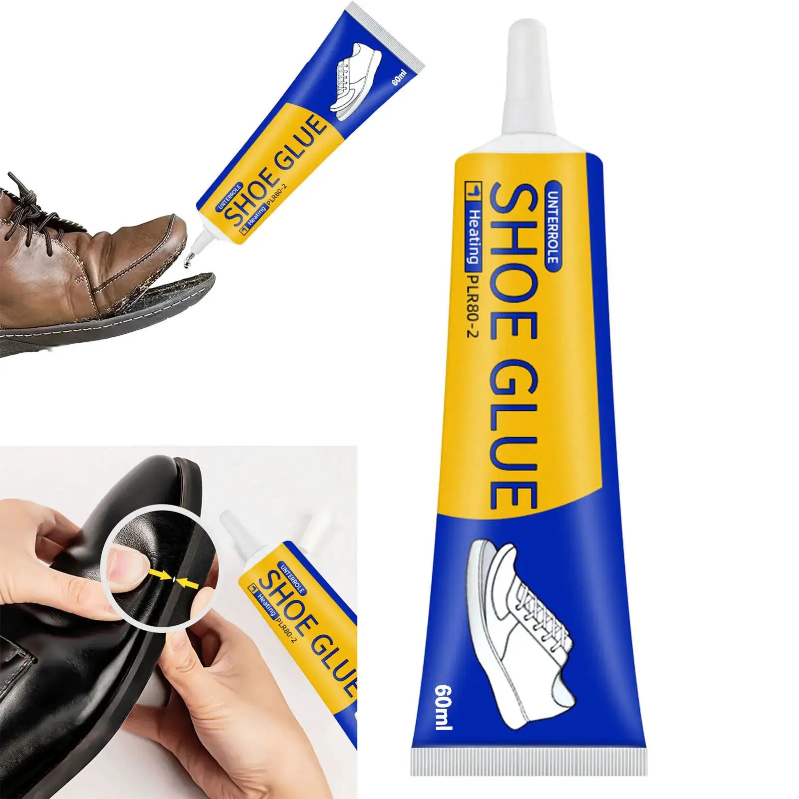60ml Waterproof Shoe Adhesive Resin Glue For Sneakers Boots Leather Shoes Fast Dry Diy Repair