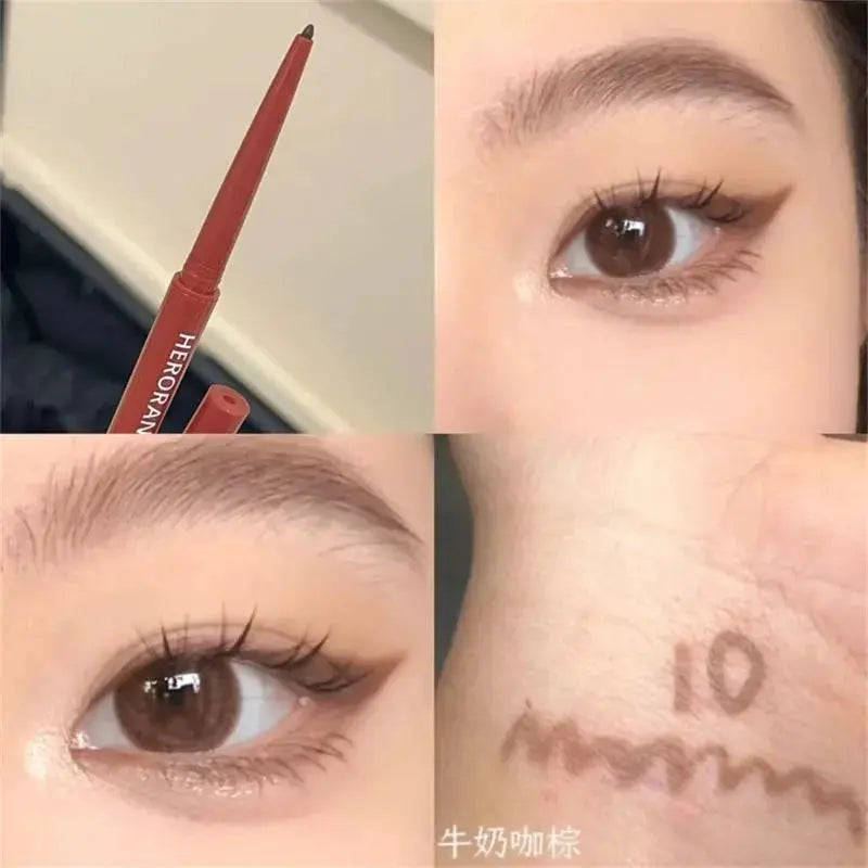 LumiLiner 12 Color Eyeliner Pencil Set Waterproof Matte Finish For Precise Eye Definition