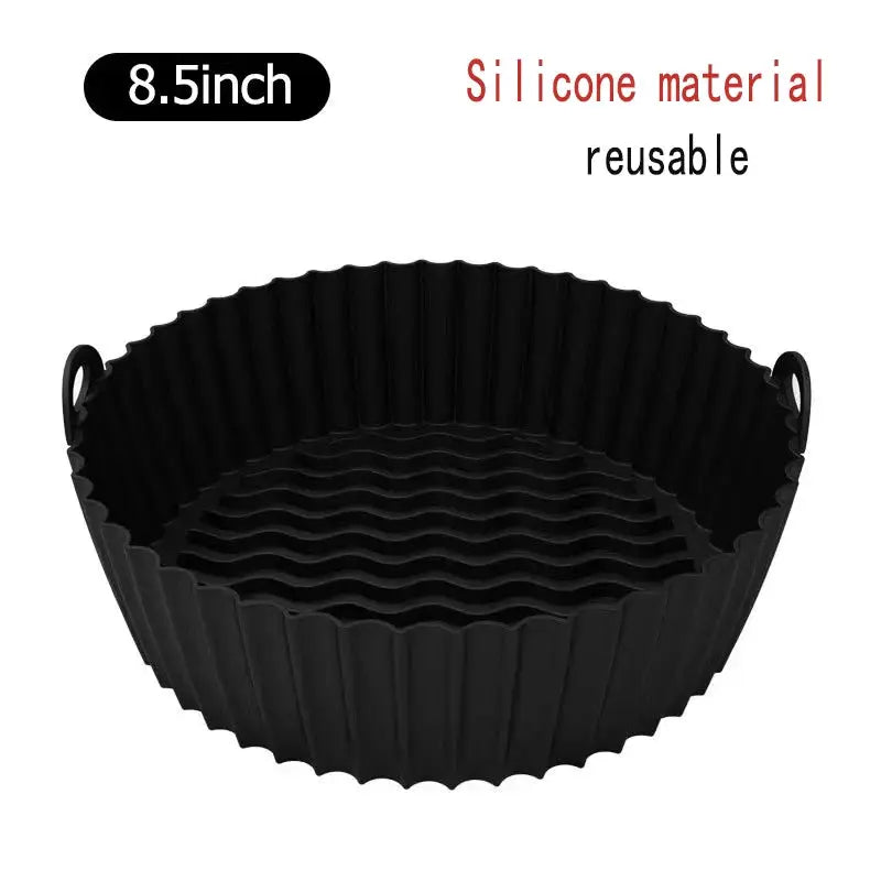 50 Pack Air Fryer Disposable Nonstick Round Parchment Paper Liners For Easy Cleanup