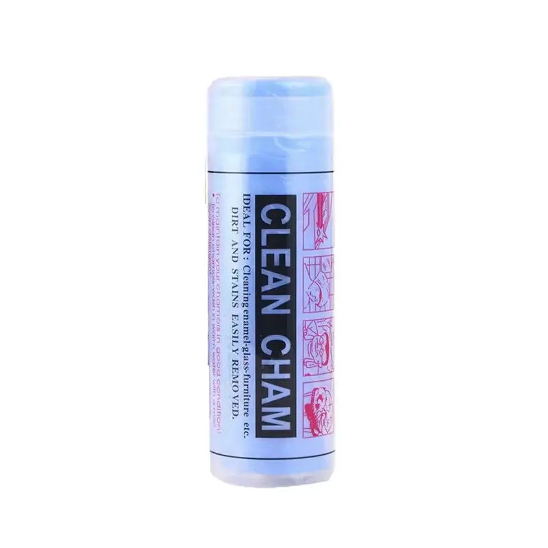 Car towel PVA wash by Simples Market in a light blue bottle with pink label