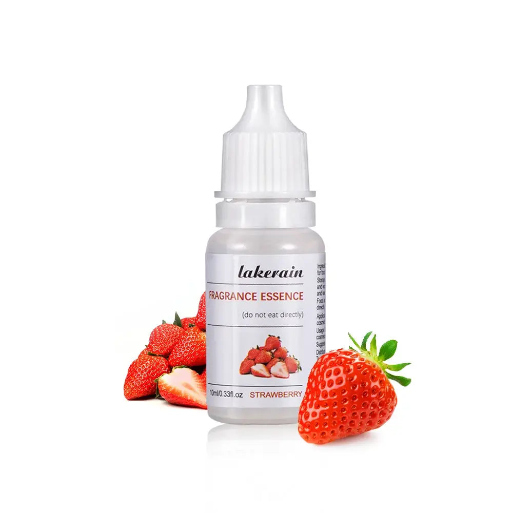 10ml Strawberry Fragrance Oil Pure Fruit Essential Oil For Lip Gloss DIY Soap Making