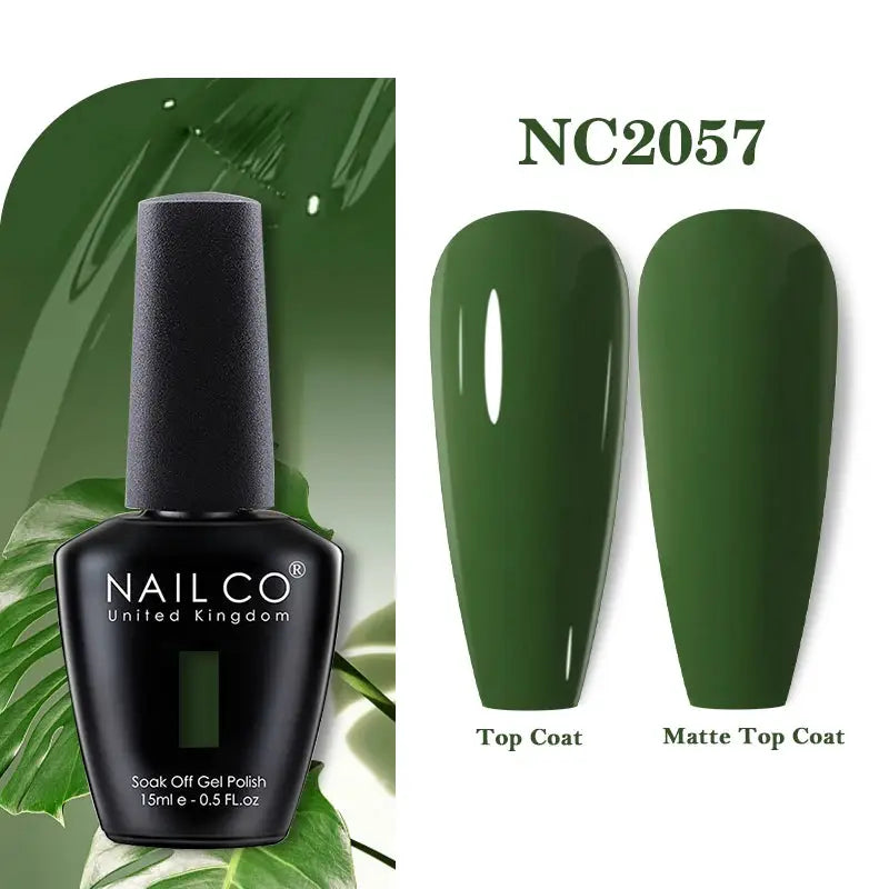 NAILCO 283 Colors Gel Nail Polish Kit Ultra Long Lasting UV Gel Varnish With 30 Day Shine