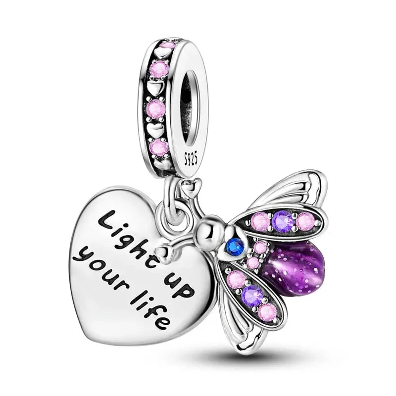 Original 925 Silver Charms Beads For Pendant Charm Bracelet Dangle For Women DIY Fine Jewelry Making Hot Sale
