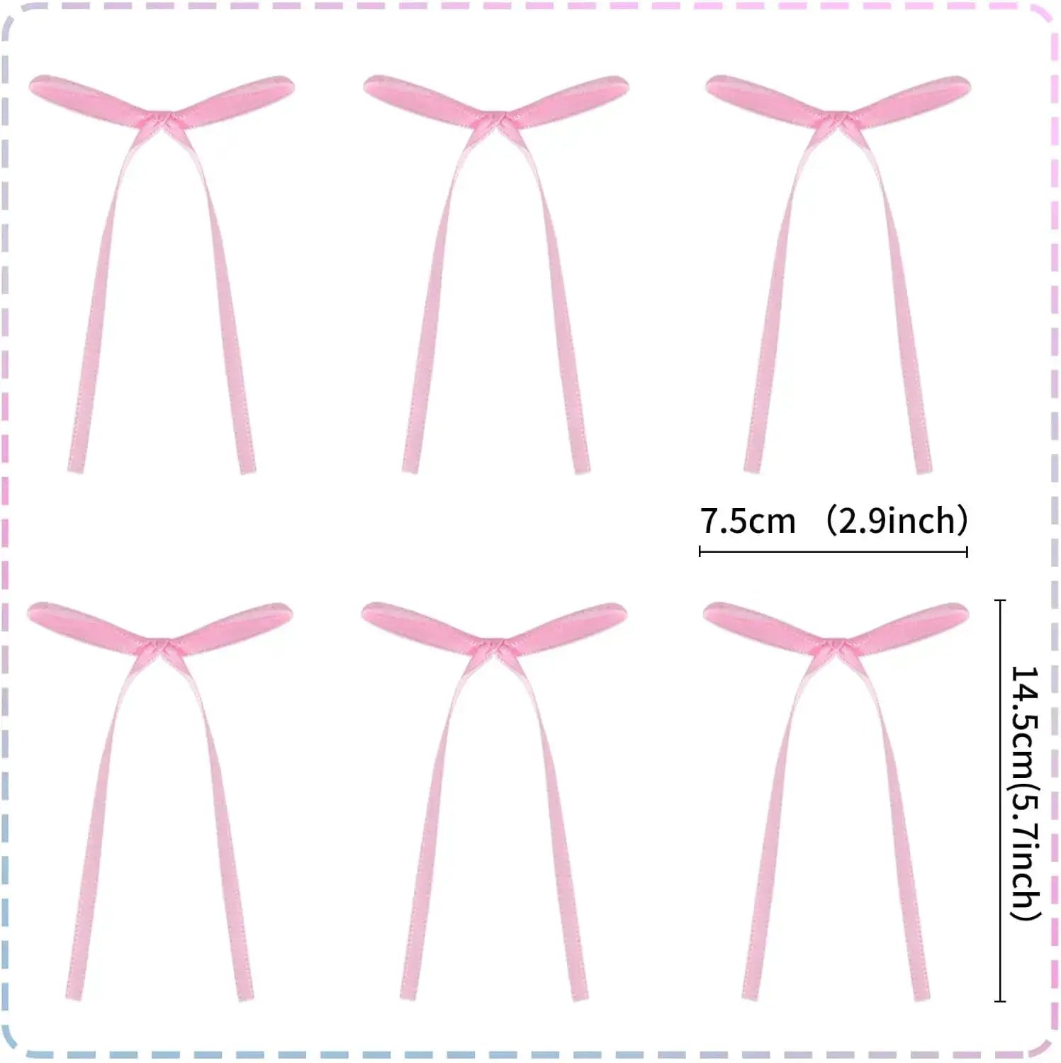 Bow Cake Toppers 10 To 50 Pcs Fabric Bowknot Ribbons For Birthday Wedding Baby Shower Party Decorations Dessert Picks