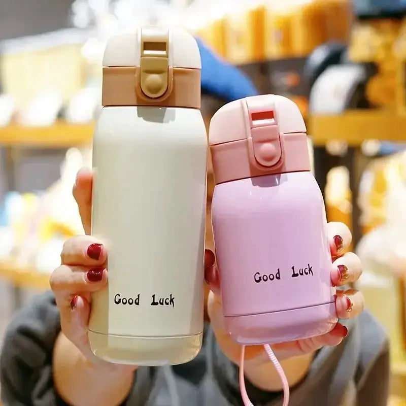 Mini Thermos Cup 200ml 360ml Stainless Steel Vacuum Insulated Pocket Mug Coffee Bottle Travel Kids Gift