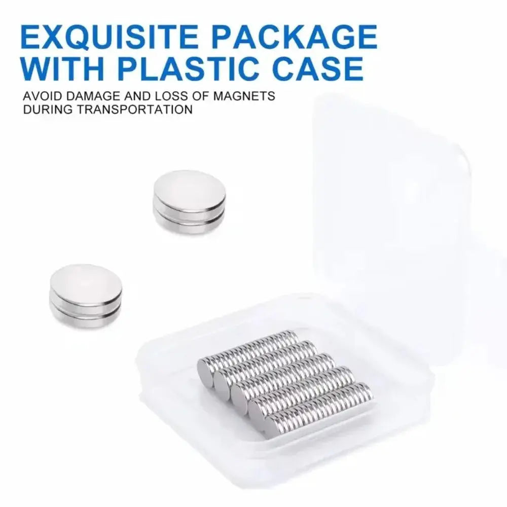 Round Magnets Disc Set For Whiteboards Fridges Lockers And DIY Crafts Mini Refrigerator Magnets