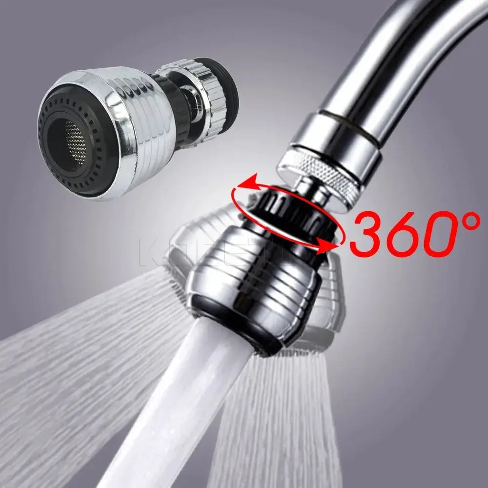 1 Piece Faucet Nozzle 360 Degree Rotation Filter Extension Tube Shower Water Saving Tap Nozzle Kitchen Accessories