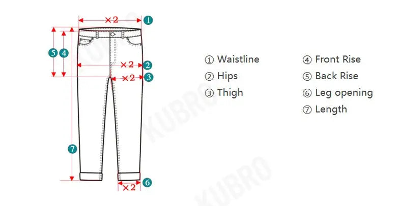 HIQOR men's cargo pants, Simples Market; diagram shows waist, hips, thigh, front/back rise, leg opening, length.